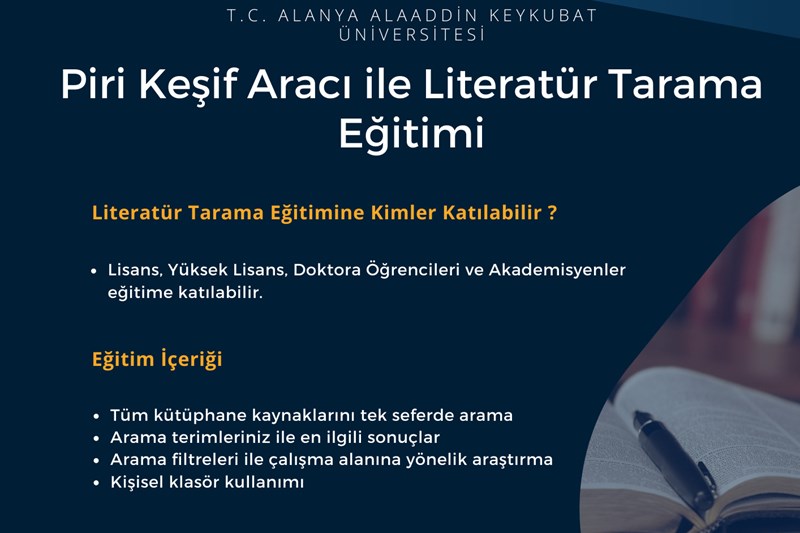 Piri Keşif Aracı Webinar Eğitimi Piri Keşif Aracı Webinar Eğitimi