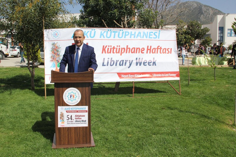 54. KÜTÜPHANE HAFTASI ALKÜ’DE KUTLANDI 54. KÜTÜPHANE HAFTASI ALKÜ’DE KUTLANDI
